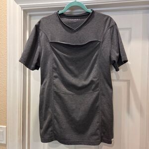 Lalabu Dad Shirt, Gray Large